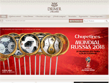 Tablet Screenshot of drimerchocolates.com